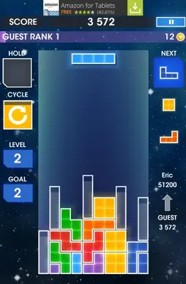 Tetris android App screenshot 3